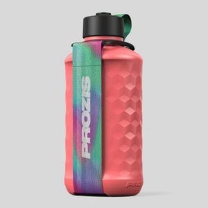 Prozis Hydra Water Bottle - 33fl oz Coral/Pink, NEW IN BOX